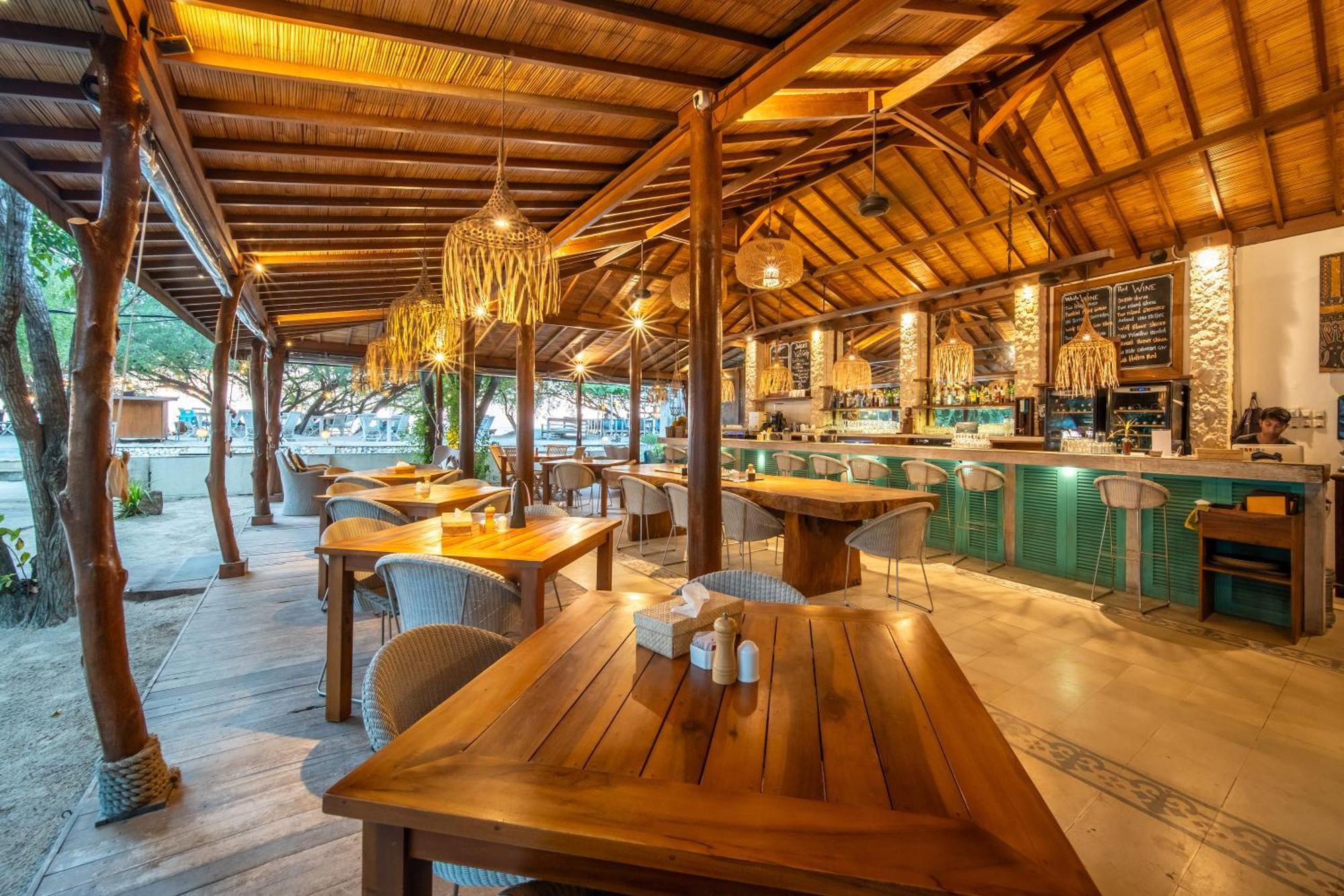 Wilson'S Retreat Hotel Gili Trawangan Exterior photo